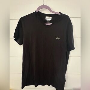 Men’s Lacoste V-Neck Tshirt